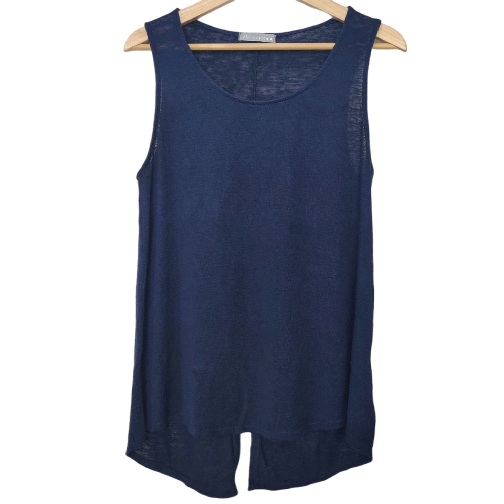Olivia Moon Semi-Sheer Tank Top